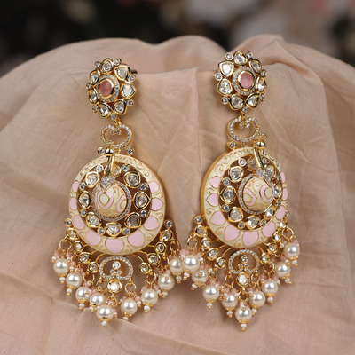 Aaira Earrings Pink