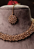 Anisha necklace set (golden)