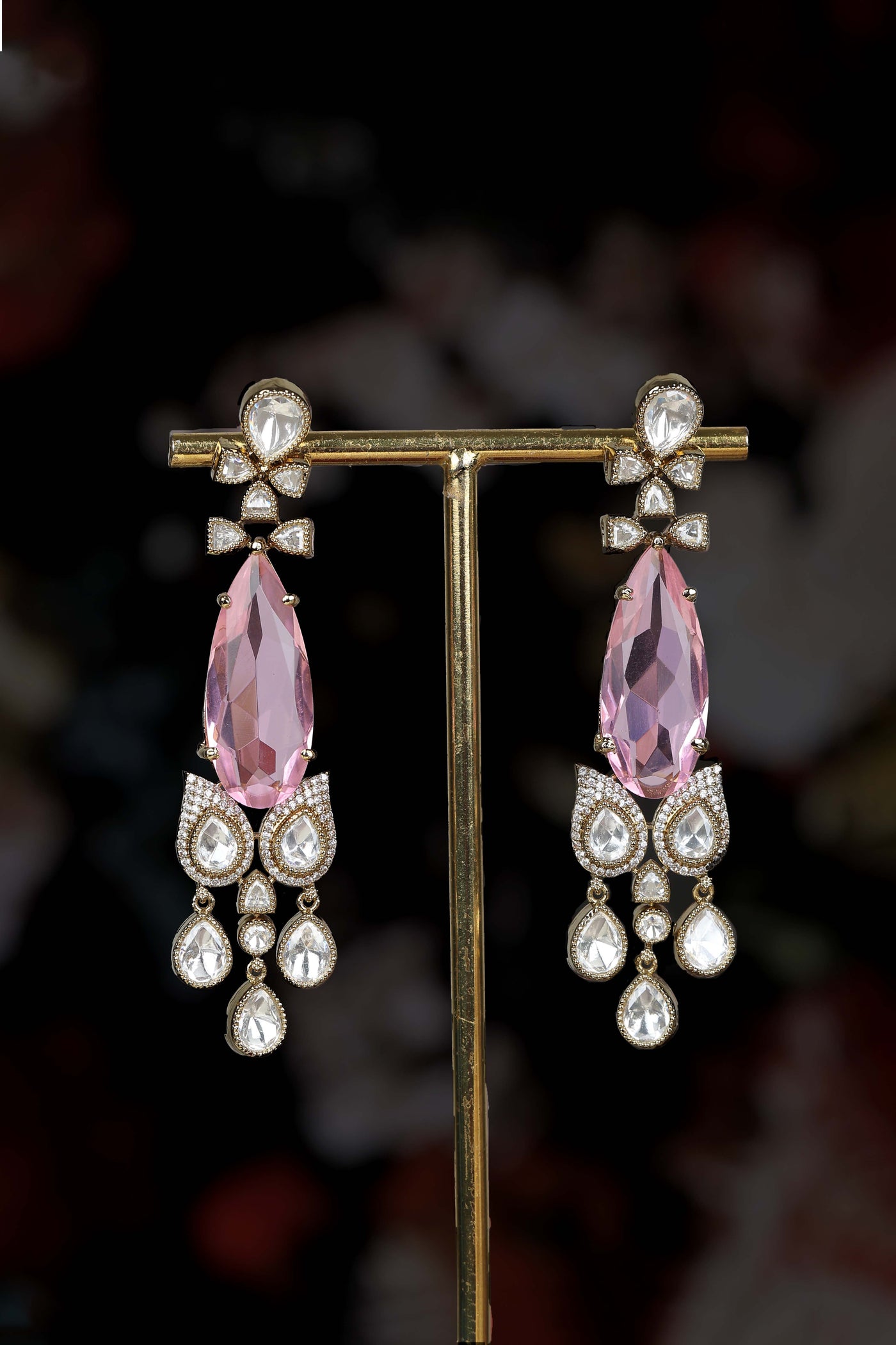 Siya Earrings Pink