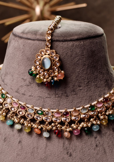Inaaya necklace set (multi)
