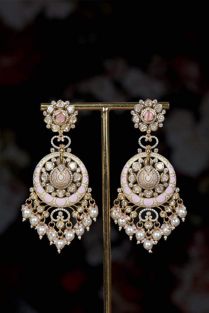 Aaira Earrings Pink