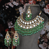 Nihira necklace set (green)