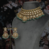 Ishani Necklace set (green)