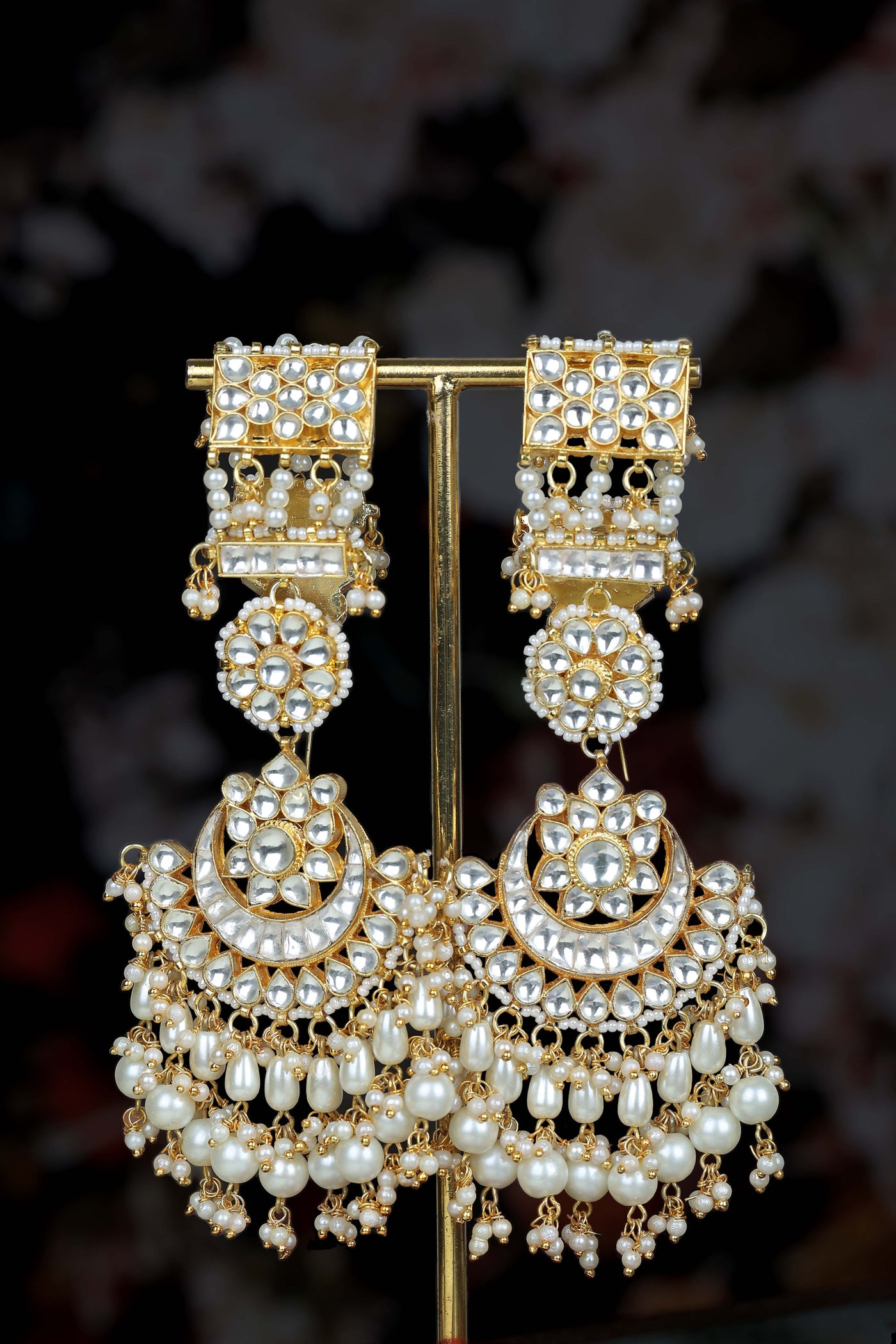 Aarna Kundan Earrings