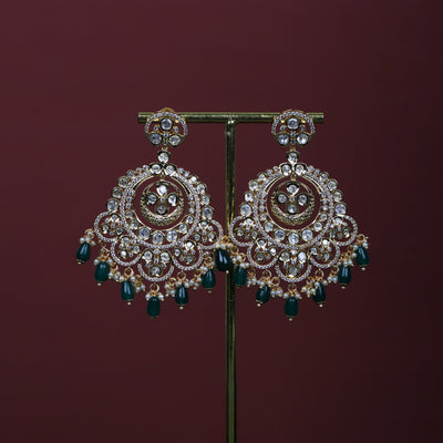 Nayima earrings set (green)