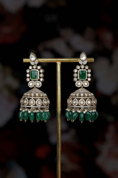 Zansi Earrings Green