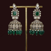 Zansi Earrings Green