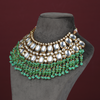 Nihira necklace set (green)