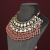 Nihira necklace set (pink)