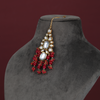 Nihira necklace set (ruby)