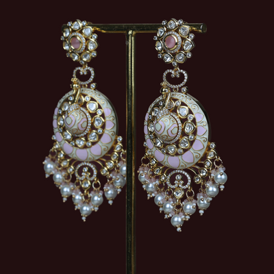 Aaira Earrings Pink