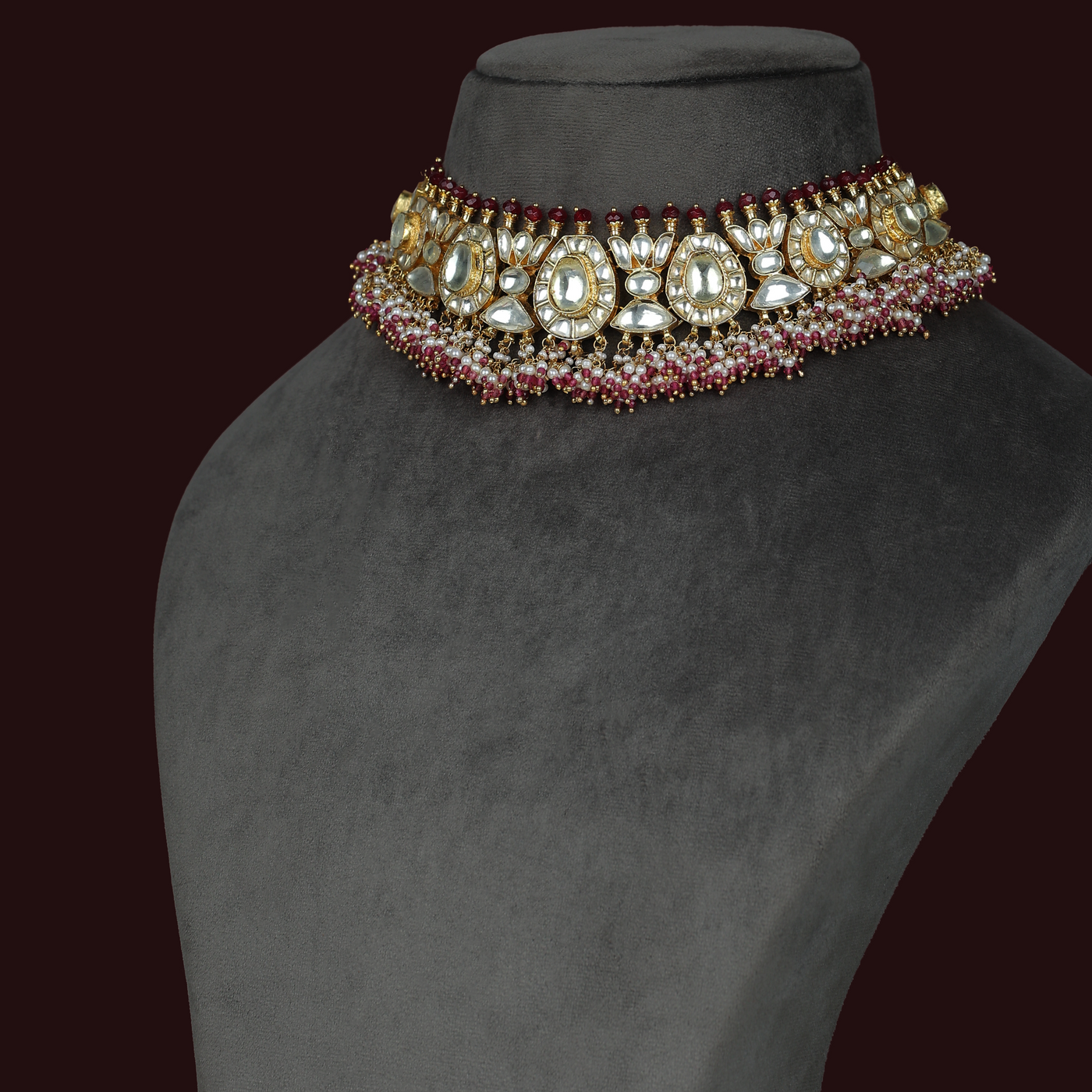 Aayna bridal necklace set