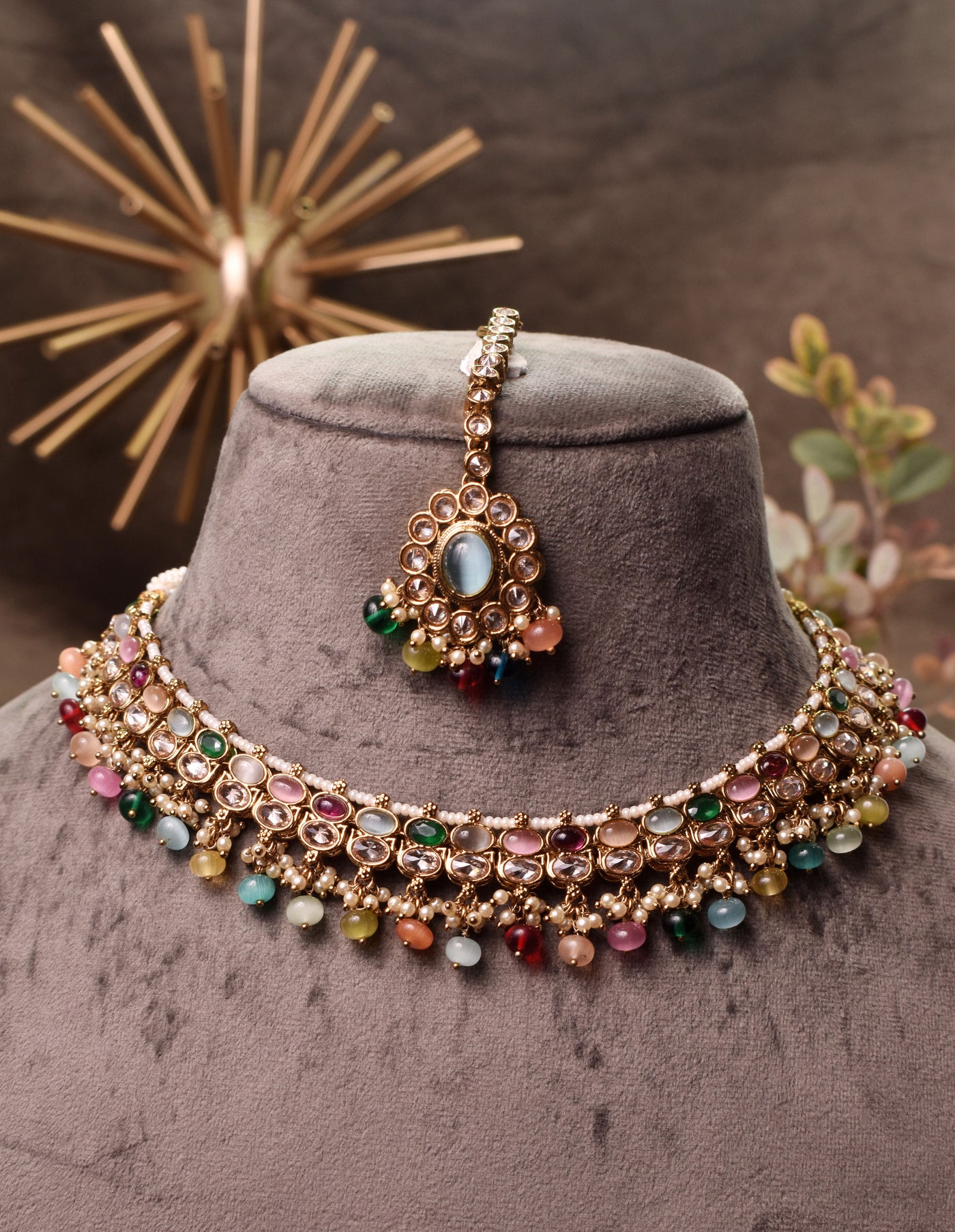 Inaaya necklace set (multi)