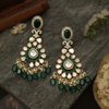 Vidhi Earrings Green