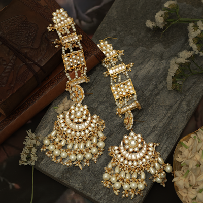 Aarna Kundan Earrings