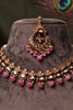 Anandi necklace set (pink)