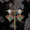 Zyra Ruby-Emerald Necklace Set