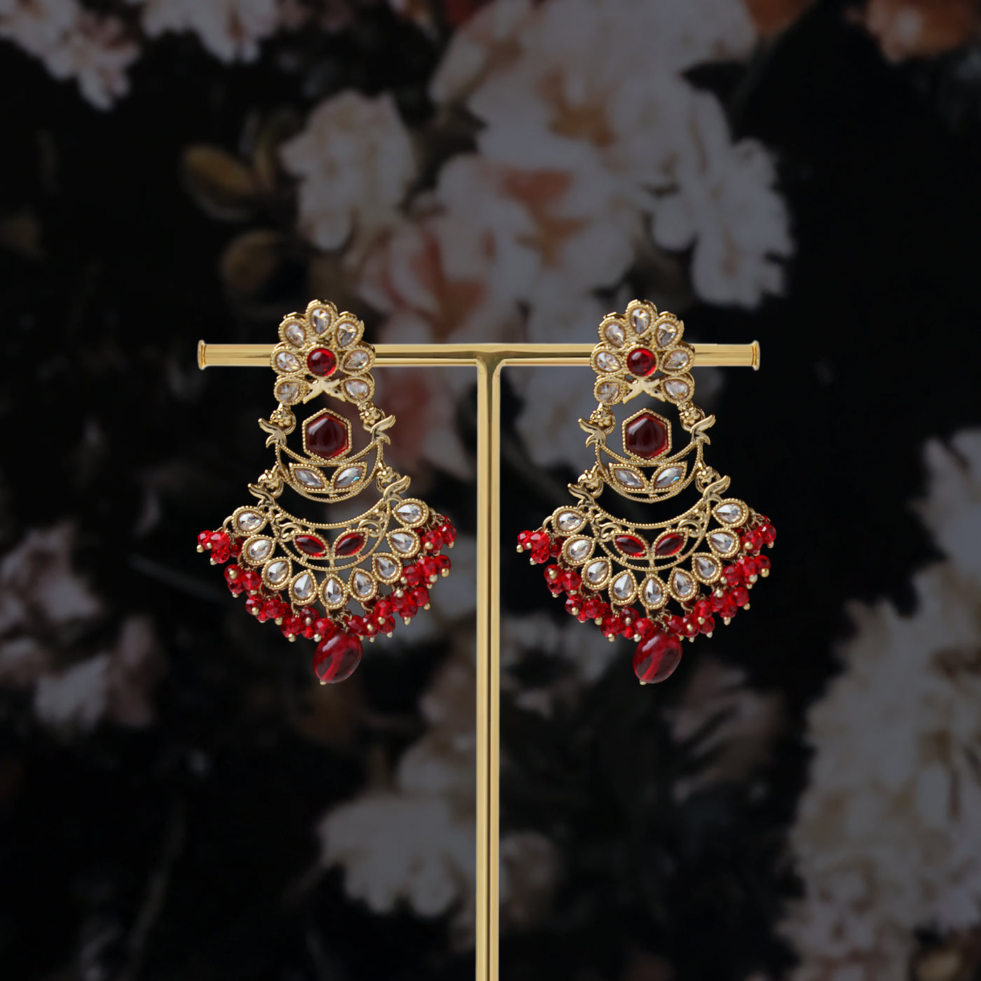 Rudhrahaar Kundan Necklace Set