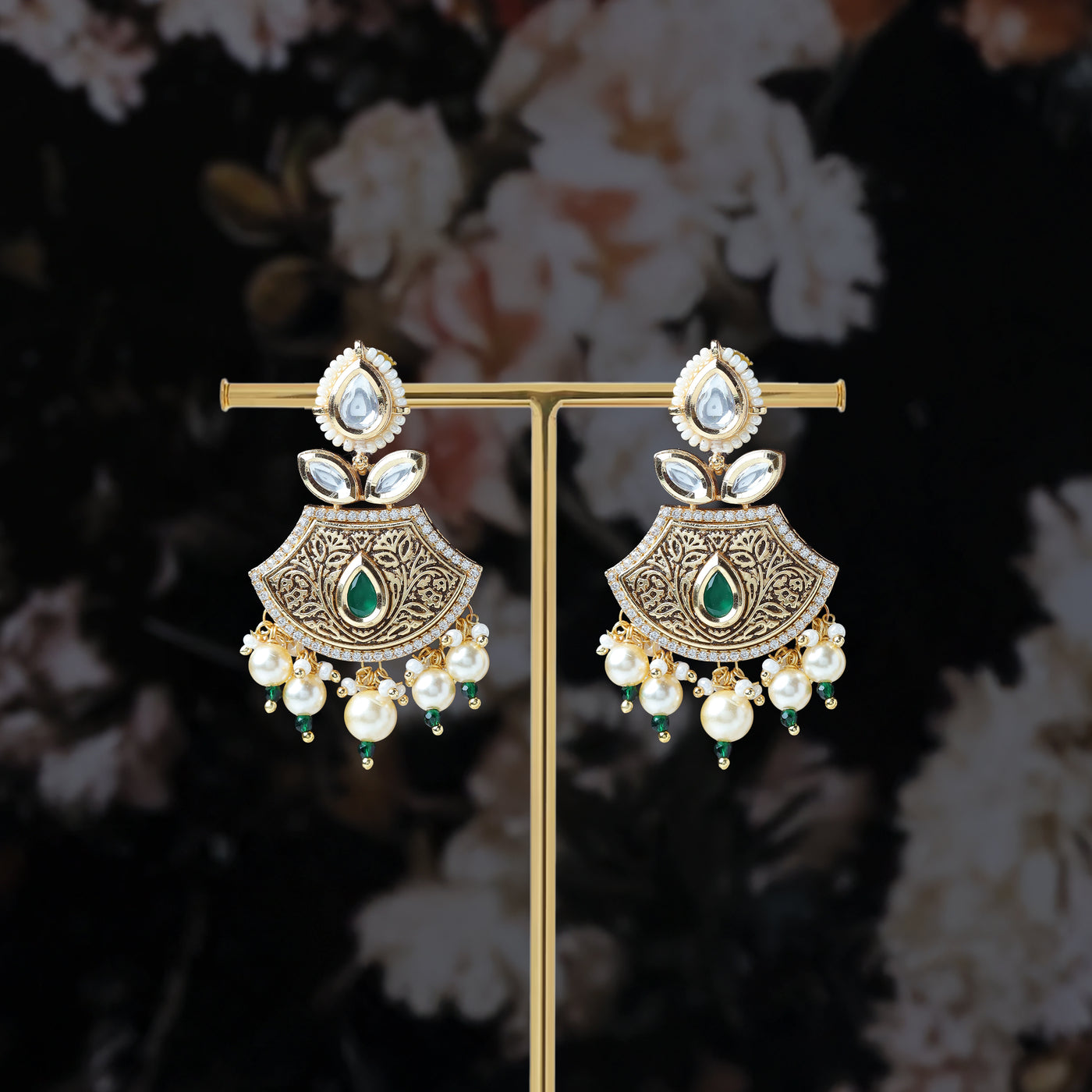 Mayura Emerald Choker Set