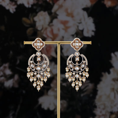 Noor Pearl Droplet Necklace Set