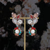 Navya Floral Gemstone Necklace Set