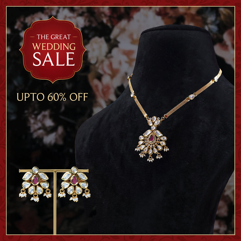 Vaidehi Polki Necklace Set