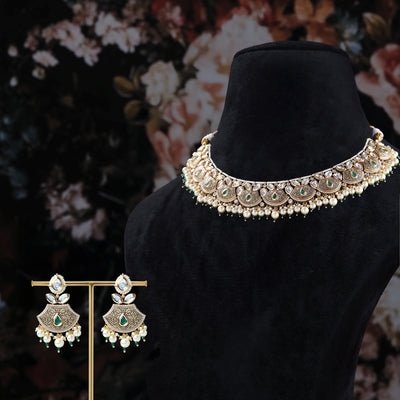 Mayura Emerald Choker Set