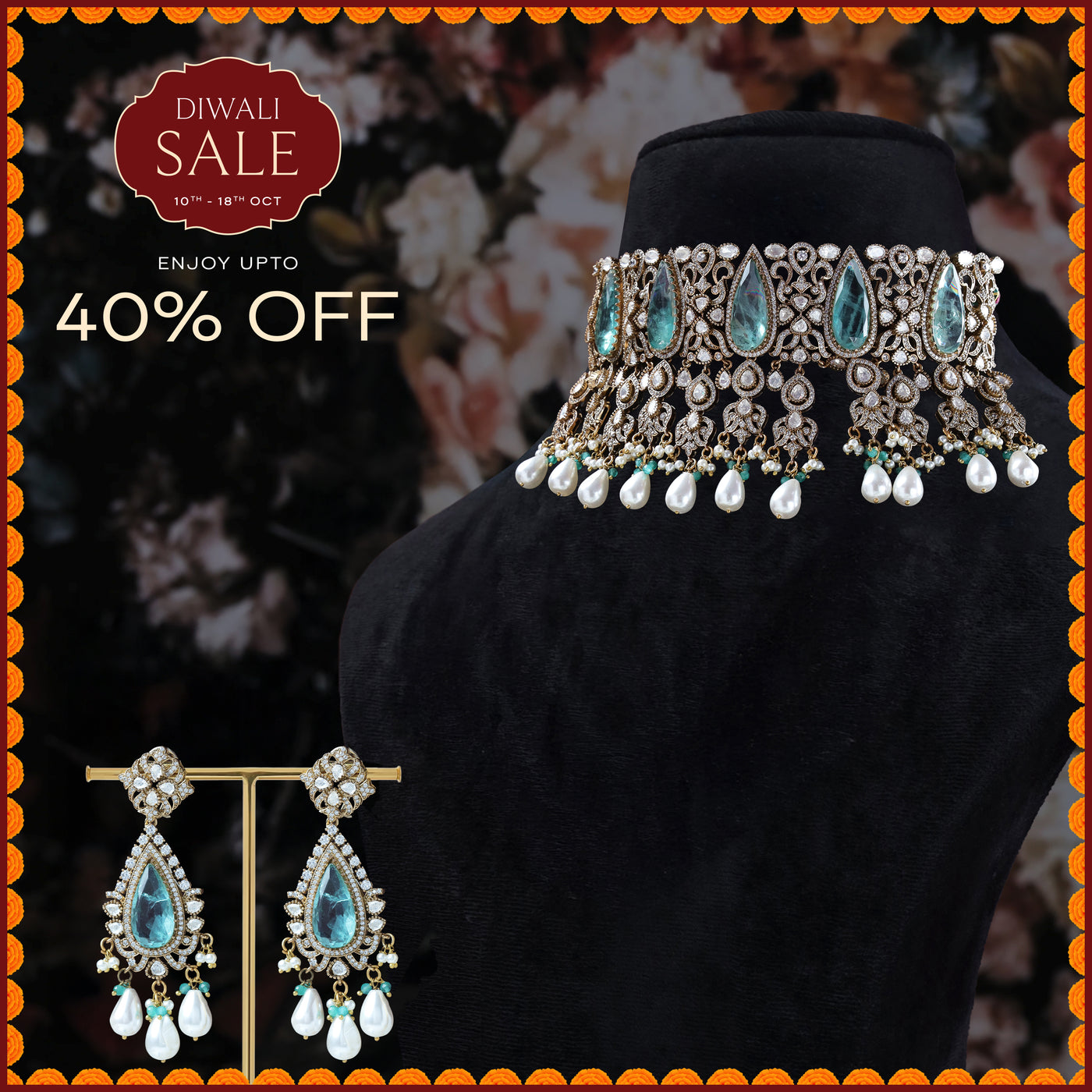 Elaria Teardrop Royale Set