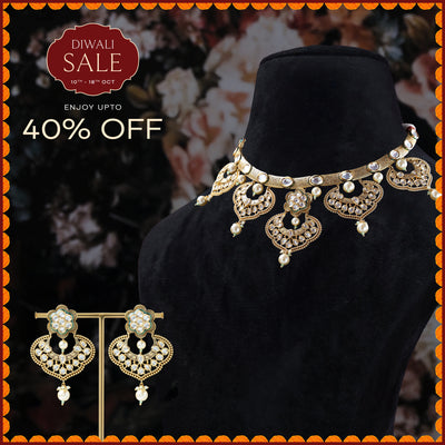 Golden Aura Choker Set