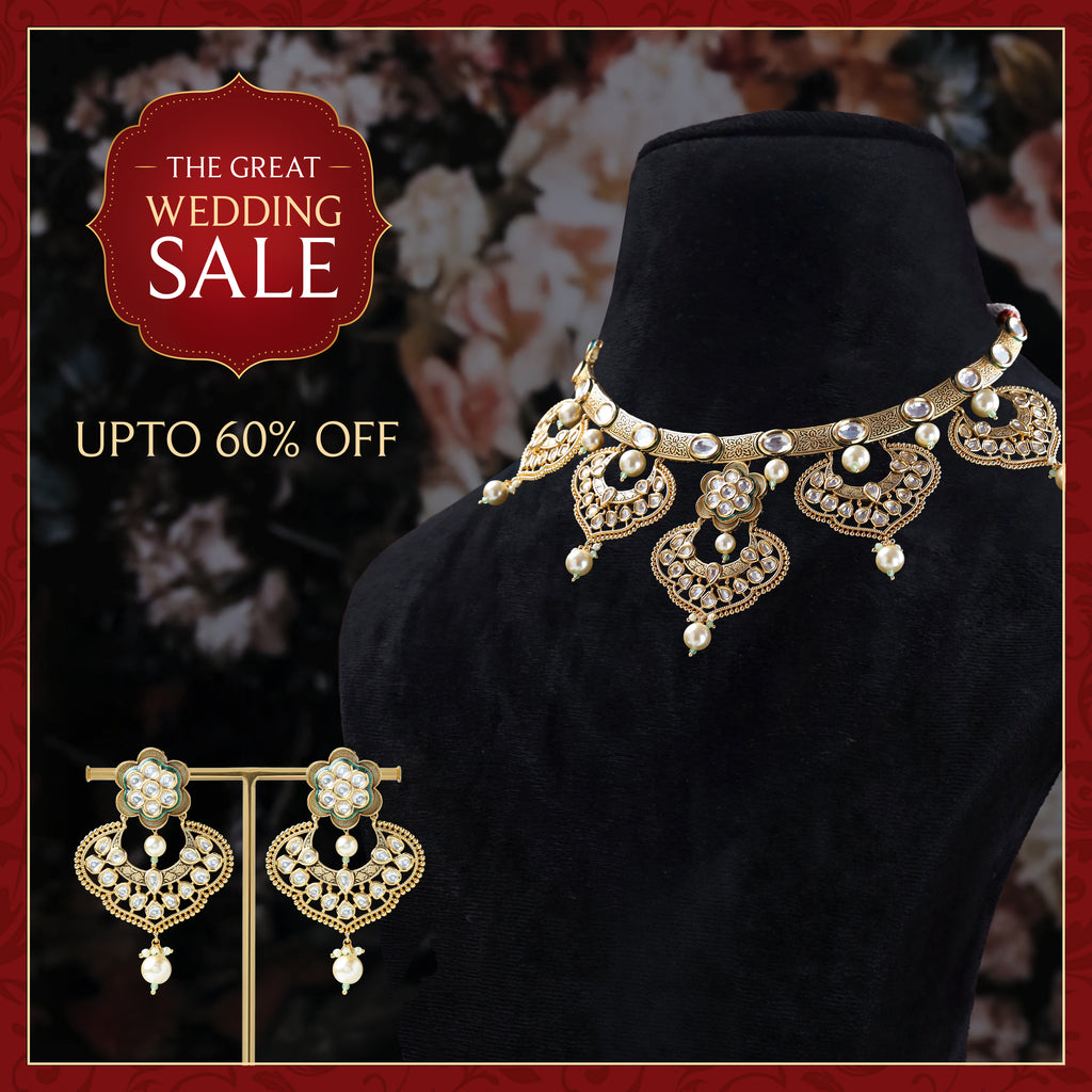 Golden Aura Choker Set