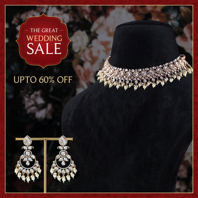Aarvi Pearl Necklace Set