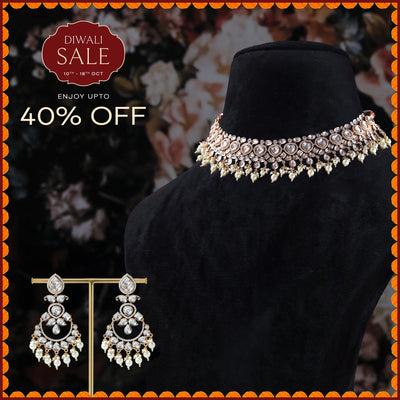Aarvi Pearl Necklace Set