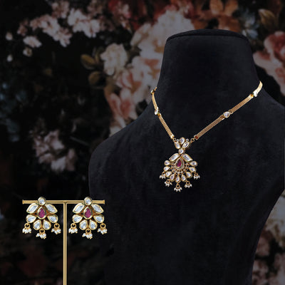 Vaidehi Polki Necklace Set