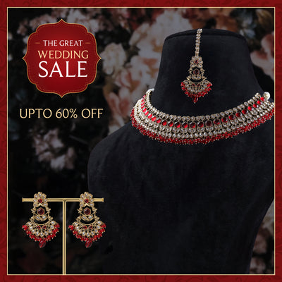 Rudhrahaar Kundan Necklace Set