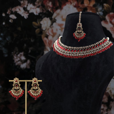 Rudhrahaar Kundan Necklace Set