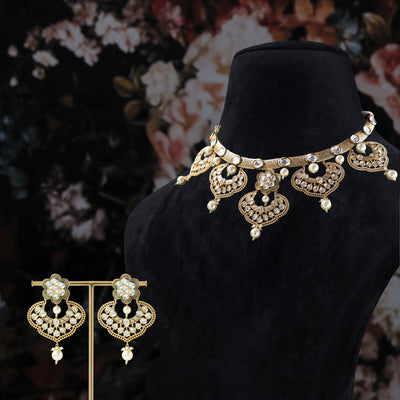 Golden Aura Choker Set