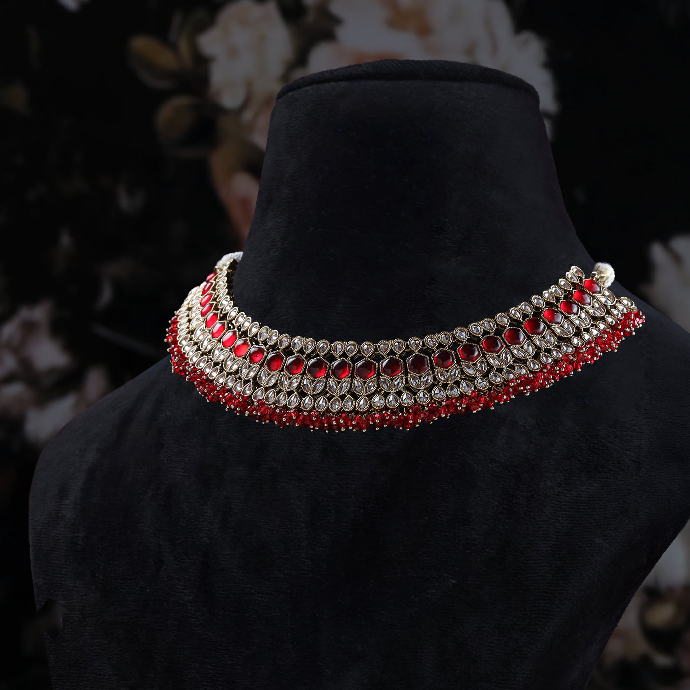 Rudhrahaar Kundan Necklace Set