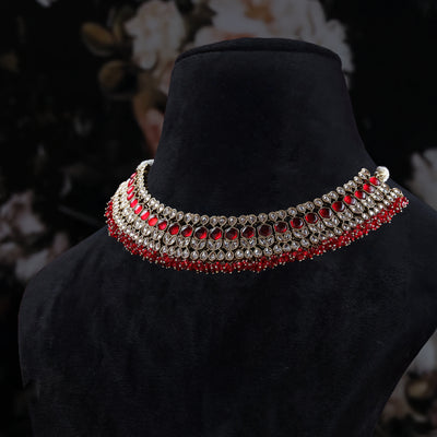 Rudhrahaar Kundan Necklace Set