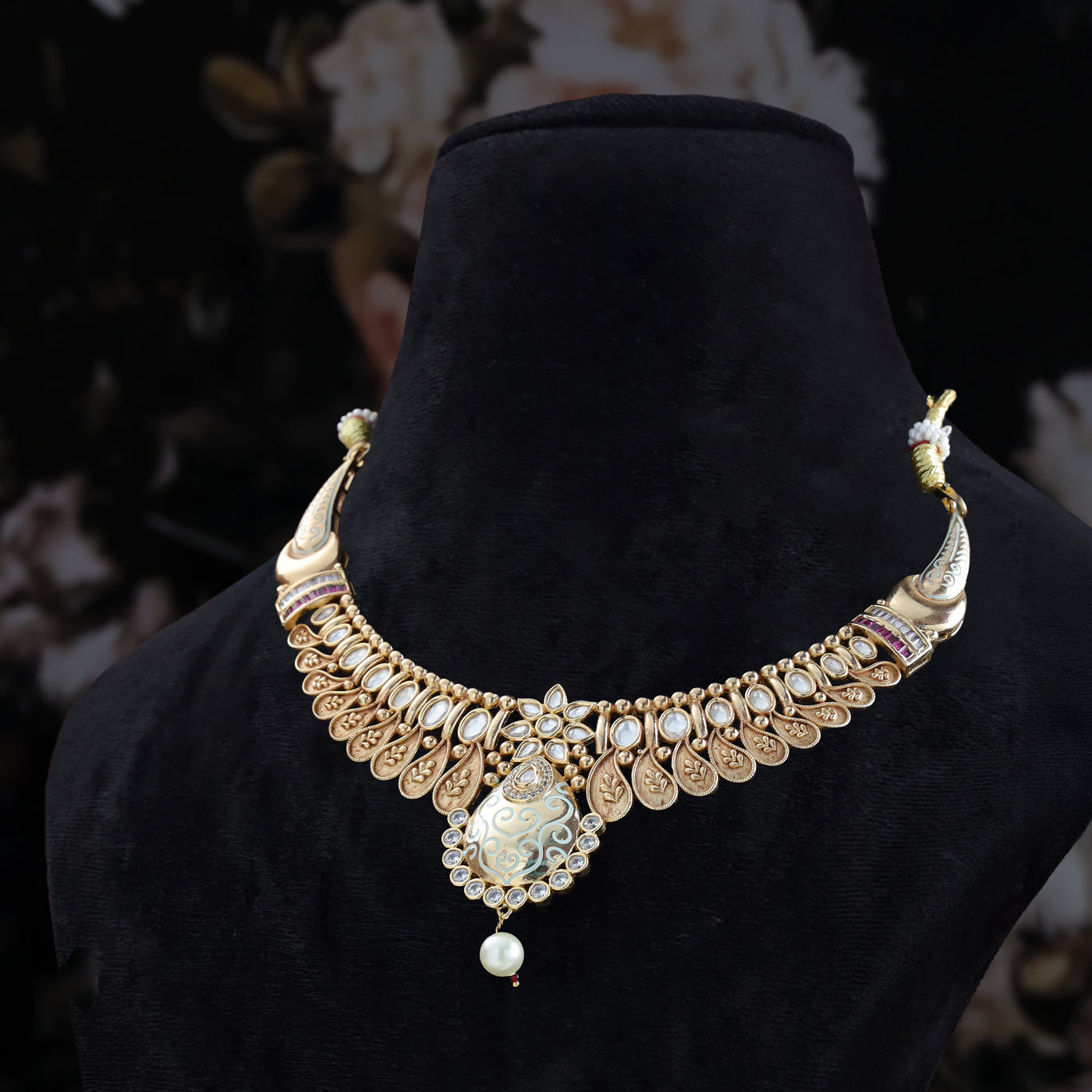 Vanshika Antique Kundan Set