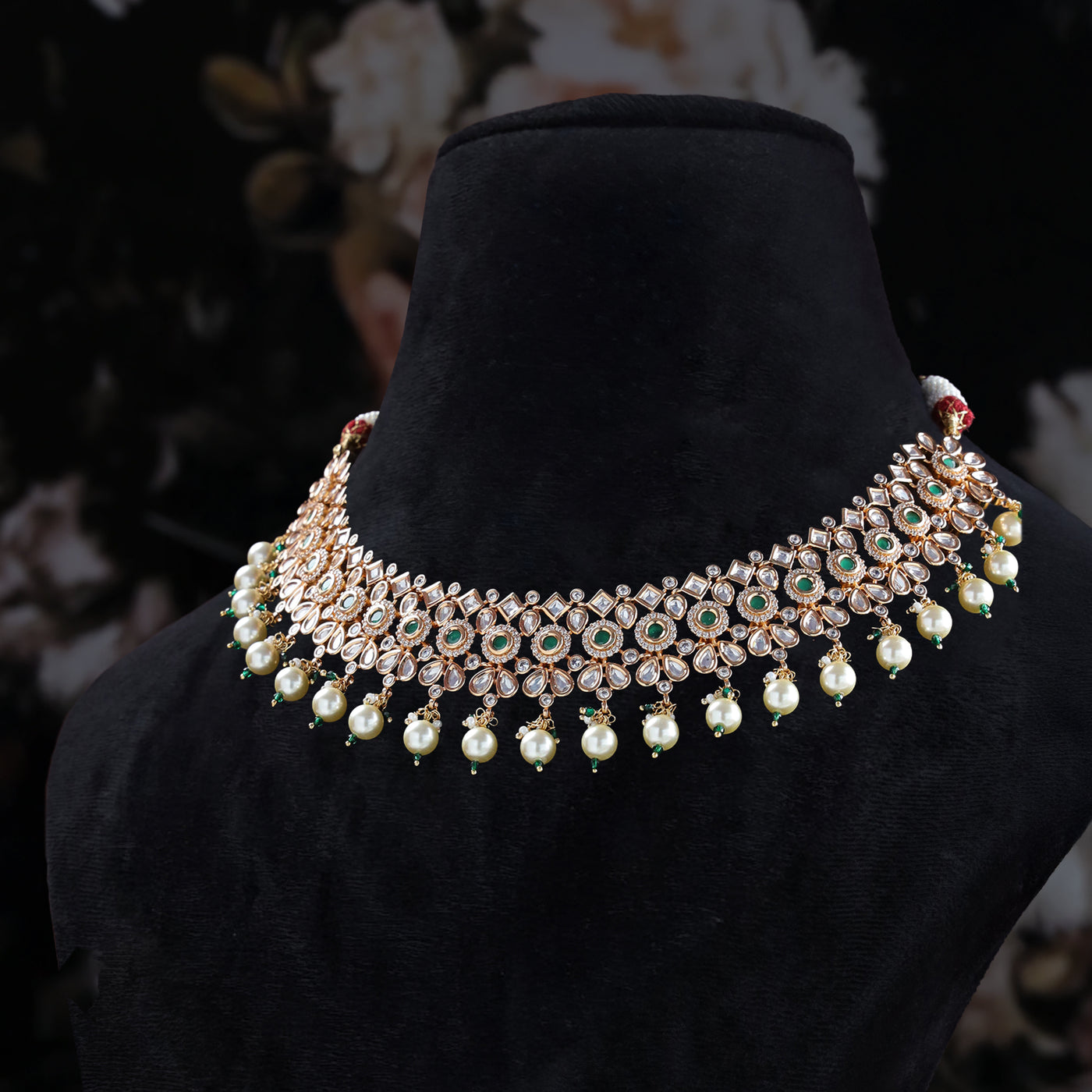 Kyara Kundan Necklace Set