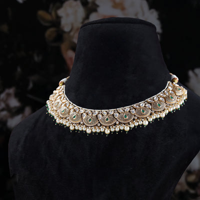 Mayura Emerald Choker Set
