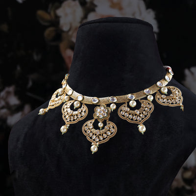 Golden Aura Choker Set