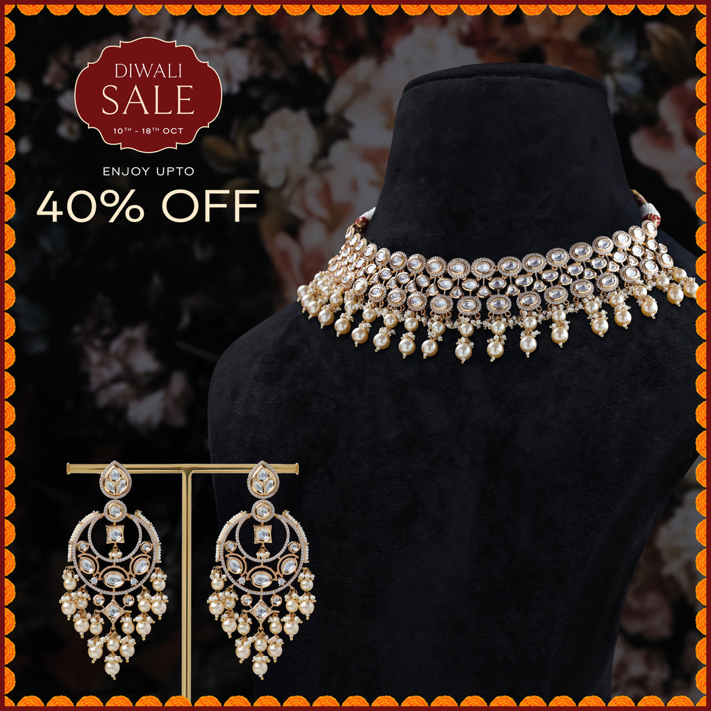 Noor Kundan Necklace Set